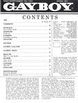 GAYBOY Vol 1 Nr 2 1970  Gays Photos