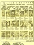 ADAM AND COMPANY EPHEMERA  Gays Photos
