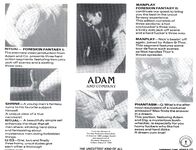 ADAM AND COMPANY ONE SHEETS  Gays Photos