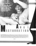 ANAL MASTURBATION Vol 3 Nr 2 1985  Gays Photos