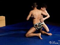 WRESTLING (19.02) - Sam ,  Mito - WilliamHiggins, WH - Masturbation