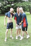 Frat Buddies Shower Blowjob - BoyfriendPass, FratBoyFriends - Cumshot