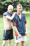 Frat Buddies Shower Blowjob - BoyfriendPass, FratBoyFriends - Cumshot