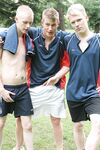 Frat Buddies Shower Blowjob - BoyfriendPass, FratBoyFriends - Cumshot