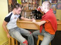 Frat Pals Unload Their Cum-Filled Scrotums - BoyfriendPass, FratBoyFriends - Rimming