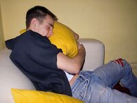 Frat Pals Unload Their Cum-Filled Scrotums - BoyfriendPass, FratBoyFriends - Rimming