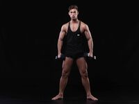 Aiden Kay Gym - DiamondPicturesMen - Solo