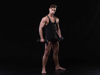 Aiden Kay Gym - DiamondPicturesMen - Solo
