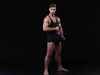 Aiden Kay Gym - DiamondPicturesMen - Solo