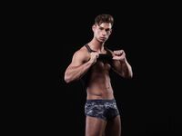 Aiden Kay Gym - DiamondPicturesMen - Solo