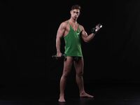 Aiden Kay Gym - DiamondPicturesMen - Solo