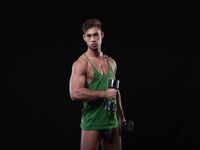 Aiden Kay Gym - DiamondPicturesMen - Solo