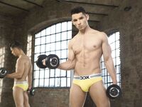 Antonio Valentini Gym - DiamondPicturesMen - Masturbation
