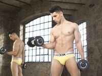 Antonio Valentini Gym - DiamondPicturesMen - Masturbation