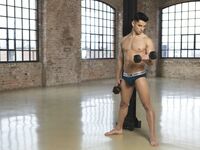 Antonio Valentini Gym - DiamondPicturesMen - Masturbation