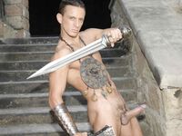 Austin Rogers Sword - DiamondPicturesMen - Cumshots