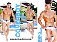 Buck Santiago Newsp - DiamondPicturesMen - Cumshots