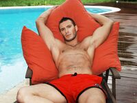Cavin Milano Red - DiamondPicturesMen - Posing