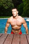 Cavin Milano Red - DiamondPicturesMen - Posing