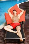 Cavin Milano Red - DiamondPicturesMen - Posing