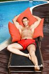 Cavin Milano Red - DiamondPicturesMen - Posing