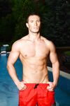 Cavin Milano Red - DiamondPicturesMen - Posing