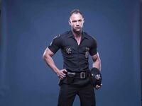 Denton Baxter Police - DiamondPicturesMen - Posing