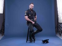 Denton Baxter Police - DiamondPicturesMen - Posing