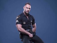 Denton Baxter Police - DiamondPicturesMen - Posing