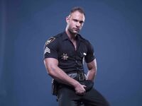 Denton Baxter Police - DiamondPicturesMen - Posing
