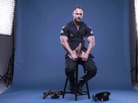 Denton Baxter Police - DiamondPicturesMen - Posing