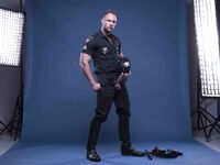 Denton Baxter Police - DiamondPicturesMen - Posing