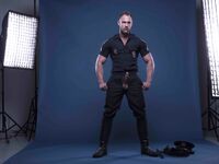 Denton Baxter Police - DiamondPicturesMen - Posing