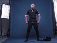 Denton Baxter Police - DiamondPicturesMen - Posing