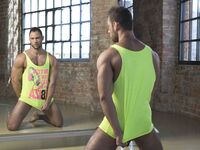 Denton Baxter T Shirt - DiamondPicturesMen - Cumshots