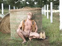 Denton Baxter Western Hard - DiamondPicturesMen - Masturbation