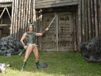Helmut Muller Sword - DiamondPicturesMen - Posing