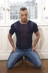 Jamie Blyton Blue 1 - DiamondPicturesMen - Masturbation