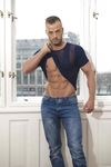 Jamie Blyton Blue 1 - DiamondPicturesMen - Masturbation
