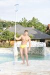 Justin Adams Pool - DiamondPicturesMen - Solo
