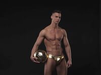 Justin Lewis Gold - DiamondPicturesMen - Masturbation