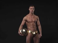 Justin Lewis Gold - DiamondPicturesMen - Masturbation