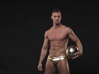 Justin Lewis Gold - DiamondPicturesMen - Masturbation