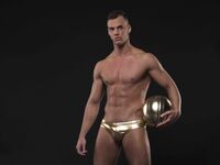 Justin Lewis Gold - DiamondPicturesMen - Masturbation