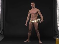 Justin Lewis Gold - DiamondPicturesMen - Masturbation