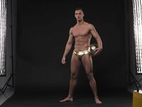 Justin Lewis Gold - DiamondPicturesMen - Masturbation