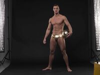 Justin Lewis Gold - DiamondPicturesMen - Masturbation