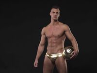 Justin Lewis Gold - DiamondPicturesMen - Masturbation