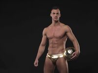 Justin Lewis Gold - DiamondPicturesMen - Masturbation