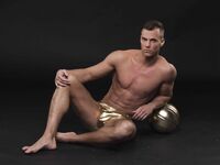 Justin Lewis Gold - DiamondPicturesMen - Masturbation